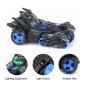 Preview: D&I Spielzeugauto Spielzeugmotorrad 3in1 Katapult Rennbahn Superheldenauto Licht und Soundeffekte
