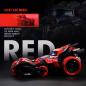 Preview: D&I Spielzeugauto Spielzeugmotorrad 3in1 Katapult Rennbahn Superheldenauto Licht und Soundeffekte