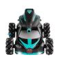 Preview: D&I ferngesteuertes Auto Panzer Blauschwarz Hightech Stuntauto Drift mit Wasserkugelkanone 6 Rad Steuerung