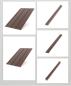 Preview: Kunststoffpaneele Braun RAL 8017 B-1,50m Wandpaneele Deckenpaneele