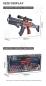 Preview: Spielzeuggewehr 2in1 Rot mit Licht und Soundeffekten Spielzeugpistole Kinderspielzeug ab 3 Jahre