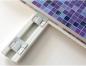 Preview: Designpaneele "Weiß Glanz" 1,35 x 0,25 / 0,50m