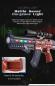 Preview: Spielzeuggewehr 2in1 Rot mit Licht und Soundeffekten Spielzeugpistole Kinderspielzeug ab 3 Jahre