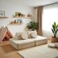Preview: 6-teiliges modulares Kindersofa Kindercouch