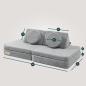 Preview: 6-teiliges modulares Kindersofa Kindercouch