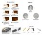 Preview: Kunststoffpaneele Braun RAL 8017 B-1,50m Wandpaneele Deckenpaneele