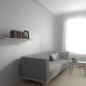 Preview: Designpaneele "Marmor Grau" 1,35 x 0,37m
