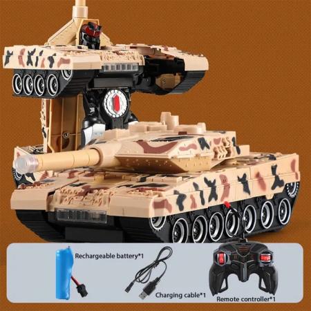 D&I Ferngesteuerter Panzer Auto Tranformation Transformer Kinderspielzeug