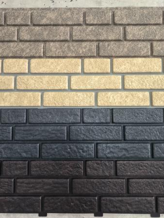 Musterstücke Kunststoffpaneele Klinkerfassade Fassadenpaneele