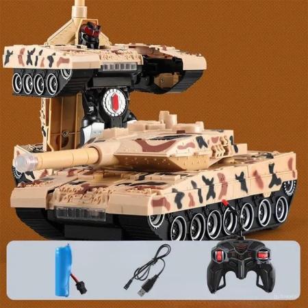 Preview: D&I Ferngesteuerter Panzer Auto Tranformation Transformer Kinderspielzeug