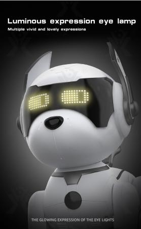 D&I Roboterhund Spielzeughund ferngesteuert interaktiv Kinderspielzeug ab 3 Jahre