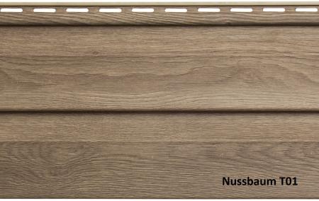 Fassadenpaneele Nussbaum A-1,50m Holzoptik Kunststoffpaneele