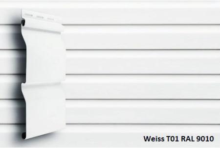 Fassadenpaneele Weiß A-1,83m Kunststoffpaneele