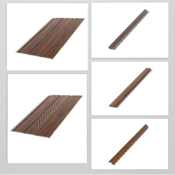 Kunststoffpaneele Nussbaum Classic B-1,50m Wandpaneele Deckenpaneele