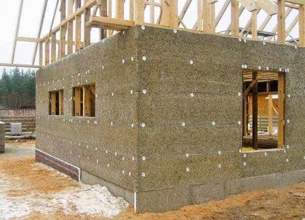 HWL- Platte Holzwolle- Leichtbauplatte