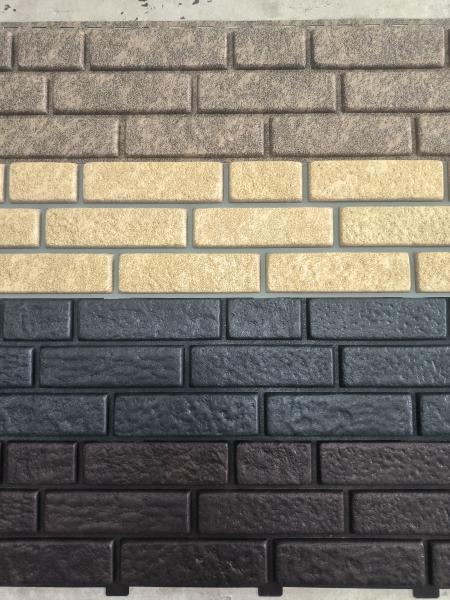 Klinkerfassade Anthrazit New Vision 3,02 x 0,23m Kunststoffpaneele Fassadenpaneele