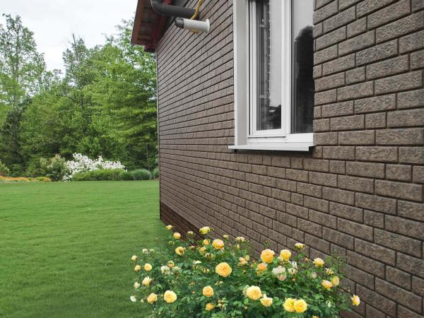 Klinkerfassade Beige New Vision 3,02 x 0,23m Kunststoffpaneele Fassadenpaneele
