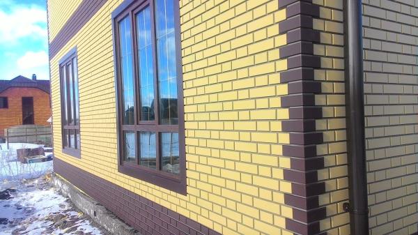 Klinkerfassade Braun Slawische Serie Kunststoffpaneele
