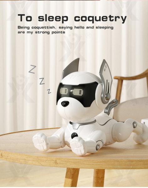 D&I Roboterhund Spielzeughund ferngesteuert interaktiv Kinderspielzeug ab 3 Jahre