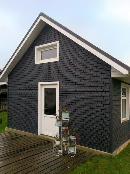 Klinkerfassade Sand New Vision 3,02,x 0,23m Kunststoffpaneele Fassadenpaneele