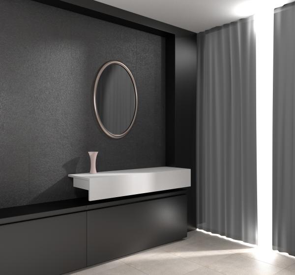 Designpaneele "Marmor Grau" 1,35 x 0,37m