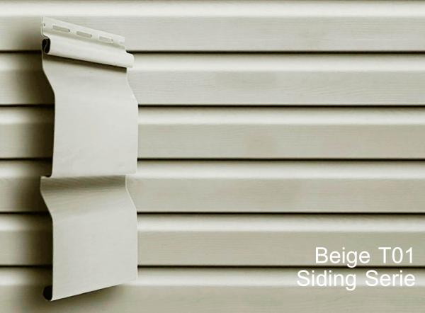 Fassadenpaneele Beige A-1,83m Kunststoffpaneele
