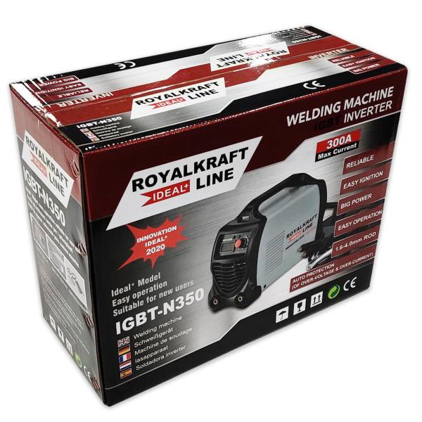 Inverter-Schweißgerät RoyalKraft Line IGBT-N350