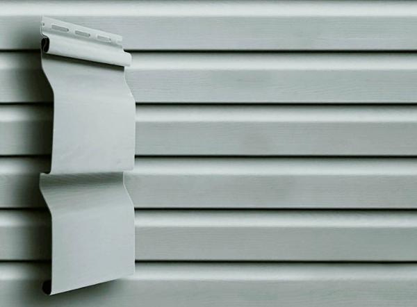 Kunststoffpaneele Hellgrau 3,66m Länge