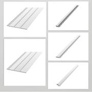 Kunststoffpaneele Weiß RAL 9010 B-3,00m Wandpaneele Deckenpaneele